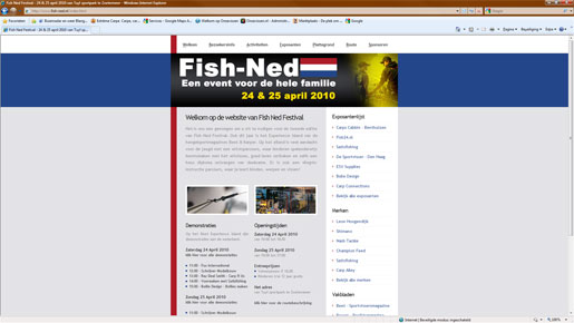 Fish-Ned 2010 - De website